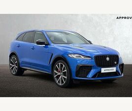 JAGUAR F-PACE P575 5.0 P575 V8 SVR 575 EDITION QUICKSHIFT AWD EURO 6 (START/STOP) 5DR