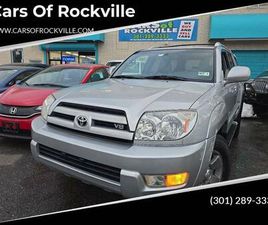USED 2003 TOYOTA 4RUNNER LIMITED V8