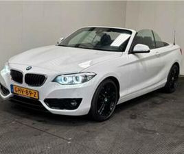 BMW 2-SERIE CABRIO 218I HIGH EXECUTIVE — BMW — MARKTPLAATS