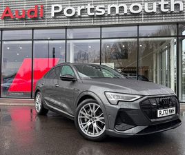 2023 AUDI E-TRON SPORTBACK 230KW 50 QUATTRO 71KWH BLACK EDITION 5DR AUTO
