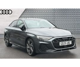 AUDI A3 BERLINE 35 TFSI 2025 AUDI A3 SALOON 35 TFSI BLACK EDITION 4DR S TRONIC
