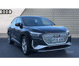 2025 AUDI Q4 E-TRON SPORTBACK 210KW 45 82KWH S LINE 5DR AUTO [LEATHER]