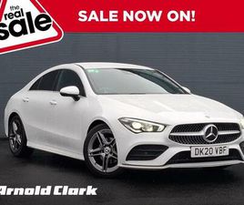 MERCEDES CLA CLA 180 1.3 CLA180 AMG LINE COUPE 7G-DCT EURO 6 (START/STOP) 4DR