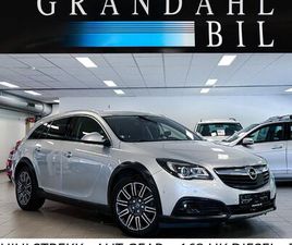 OPEL INSIGNIA COUNTRY TOURER 4 HJULSTREKK-AUTOMAT GEAR-163 HK DIESEL-NAVI -H.FESTE