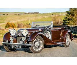 1934 ALVIS SPEED 20 SC OXBORROW AND FULLER CONTINENTAL TOURE VENTE AUX ENCHÈRES