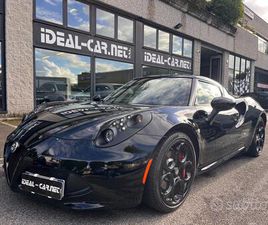 ALFA ROMEO 4C ALFA ROMEO 4C 1750 TBI