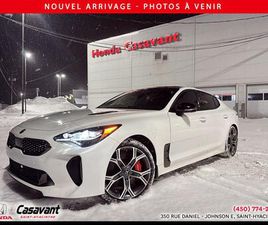 KIA STINGER GT LIMITED TI AVEC INTÉRIEUR ROUGE