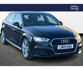 AUDI A3 AUDI A3 35 TFSI S LINE 5DR S TRONIC