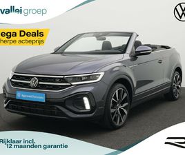 VOLKSWAGEN T-ROC CABRIOLET VOLKSWAGEN T-ROC CABRIO 1.5 TSI 150 PK DSG R-LINE | ACHTERUITRIJCAMERA | STOELVERWARMING | CARPLAY | 19 INCH