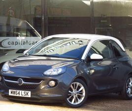 2014 VAUXHALL ADAM 1.2 16V JAM EURO 5 3DR HATCHBACK PETROL MANUAL