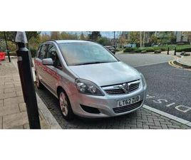 VAUXHALL, ZAFIRA, MPV, 2012, MANUAL, 1598 (CC), 5 DOORS