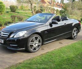 4.7 E500 V8 BLUEEFFICIENCY SPORT EDITION 125 CABRIOLET G-TRONIC+ EURO 5 (START/STOP) 2DR