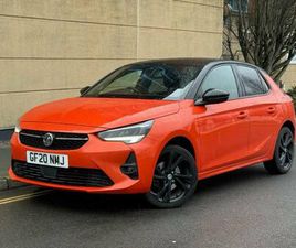 2020 VAUXHALL CORSA 1.2 TURBO SRI PREMIUM 5DR HATCHBACK PETROL MANUAL