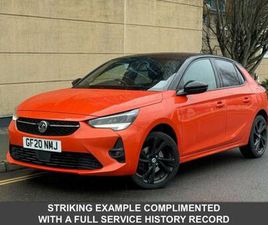 2020 VAUXHALL CORSA 1.2 TURBO SRI PREMIUM HATCHBACK 5DR PETROL MANUAL EURO 6 (START/STOP) (100 PS) HATCH...