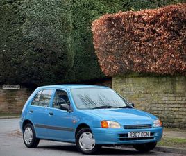 TOYOTA STARLET TOYOTA STARLET 1.3 S 5DR + GEN 39K MILES + RUSTFREE + 2KEY + 2FOWNER + V CLEAN!!