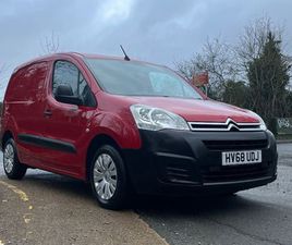 CITROEN, BERLINGO, PANEL VAN, 2018, MANUAL, 1560 (CC)