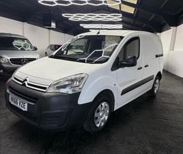 CITROEN BERLINGO VAN 2016 CITROEN BERLINGO 1.6 HDI 850KG ENTERPRISE 90PS PANEL VAN DIESEL MANUAL