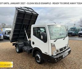2016 NISSAN CABSTAR 35.14 DCI TIPPER CHASSIS CAB DIESEL MANUAL