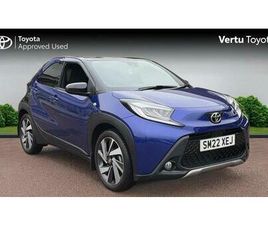 2022 TOYOTA AYGO X 1.0 VVT-I EXCLUSIVE 5DR AUTO PETROL HATCHBACK HATCHBACK PETROL AUTOMATIC