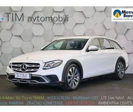 MERCEDES-BENZ E 220D 4-MATIC ALL-TERRAIN AIRMATIC MULTIBEAM WIDESCREEN, 2018 GOD.