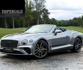 BENTLEY CONTINENTAL 4.0 V8 GTC AUTO 4WD EURO 6 (START/STOP) 2DR