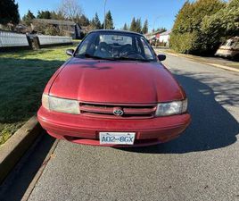 TOYOTA TERCEL 1994 TOYOTA TERCEL 1.5 LITER AUTOMATIC TRANSMISSION