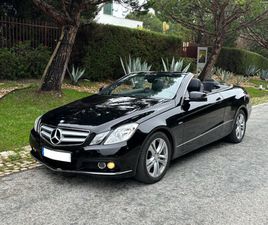 MERCEDES-BENZ E 220 CDI BE CABRIOLET 170CV NACIONAL MAIO/11