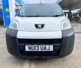PEUGEOT BIPPER PEUGEOT, BIPPER, PANEL VAN, 2013, MANUAL, 1248 (CC)