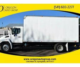 2008 HINO 268 18’ BOX TRUCK W/ LIFTGATE DELIVERY, DIESEL, LOW MILES!!