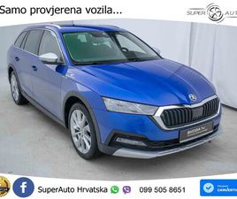 ŠKODA OCTAVIA COMBI 2.0 TDI 4X4 DSG SCOUT 200 KS, ACC+LED+4XGR SJED+HEAD+ASIST