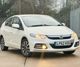 HONDA INSIGHT 2013 HONDA INSIGHT 1.3H IMA HS CVT EURO 5 5DR HATCHBACK PETROL/ELECTRIC HYBRID AUTOMATIC