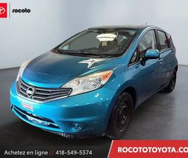 NISSAN VERSA NOTE 2014 NISSAN VERSA NOTE SV SV AUTOMATIQUE