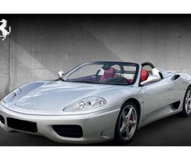 FERRARI 360 MODENA SPIDER FERRARI 360 MODENA SPIDER CABRIOLET (SPIDER V8 F1)