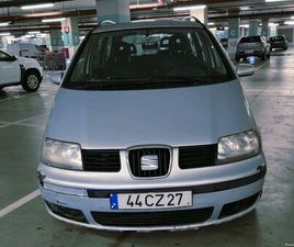 SEAT ALHAMBRA 1.9 TDI 115 CV 7 LUGARES JANEIRO/03