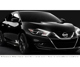 NISSAN MAXIMA 2016 NISSAN MAXIMA PLATINUM BLACK