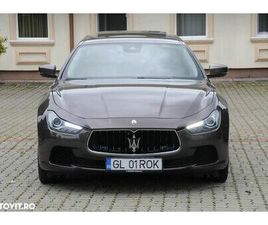UTILIZAT MASERATI GHIBLI 2017 - 21 500 EUR, 54 000 KM - AUTOVIT.RO
