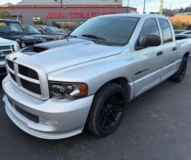DODGE RAM SRT-10 USED 2005 DODGE RAM 1500 SRT-10 QUAD CAB