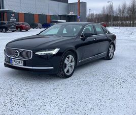 VOLVO S90 B5 AWD D-MHEV BUSINESS INSCRIPTION AUT ** 1 OM SUOMI-AUTO / WEBASTO / KOUKKU / NAHKASISUSTA / GOOGLE NAVI / P. KAMERA **