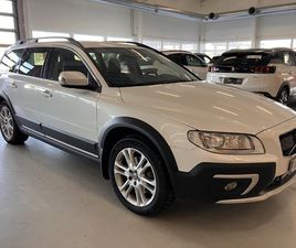 VOLVO XC70 D5 VOLVO XC70 D5 AWD BUSINESS CLASSIC AUT ** 2-OM SUOMIAUTO / ACC / WEBASTO / KOUKKU / LÄMPÖLASI / NAVI / P.TUTKAT / CRYSTAL WHITE **