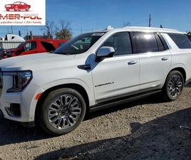 GMC YUKON DENALI GMC YUKON DENALI ULTIMATE 2024 6.2L 6.2 BENZYNA 420KM