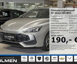MG 3 MG3 1.5 HYBRID+ 143KW LUXURY 1 NAVI DIGITALES CO