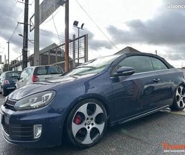 VOLKSWAGEN GOLF 6 GTI CABRIOLET 2.0 TSI 210CH DSG6