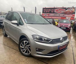 VOLKSWAGEN GOLF SPORTSVAN 1.4 TSI 125CH SOUND * BOITE AUTO DSG * CAR PLAY CAMÉRA DE RECUL RÉGULATEUR CLIM GPS BLUETOOTH * FACTURES D'ENTRETIEN À JOUR * CRIT'AIR
