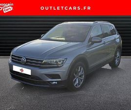 VOLKSWAGEN TIGUAN VOLKSWAGEN TIGUAN 2.0 TDI 150CH CARAT DSG7 EURO6D-T