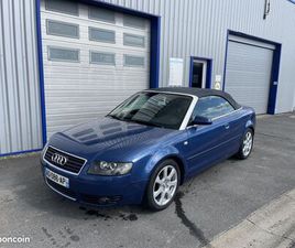 AUDI A4 CABRIOLET AUDI A4 CABRIOLET 3.0I V6 - BVA MULTITRONIC CABRIOLET