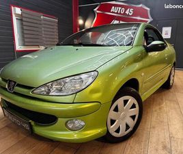 PEUGEOT 206 CC 1.6 16S 110CV CABRIOLET 59000KM D'ORIGINE 1ER MAIN DISTRIBUTION NEUVE 206CC Q