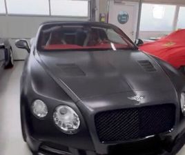 BENTLEY CONTINENTAL GTC2 MANSORY W12 ÉTHANOL BI CARBURANT