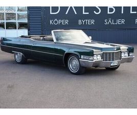 CADILLAC DEVILLE CABRIOLET CADILLAC DEVILLE 472 V8 381CH - COUPÉ CABRIOLET - CUIR - 51580KM