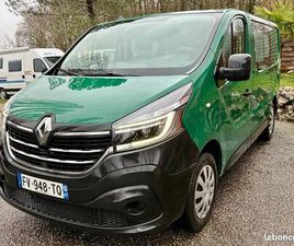 RENAULT TRAFIC CABINE RENAULT TRAFIC 2.0 DCI 120CV 6 PLACES TVA CABINE APPROFONDIE CONFORT / GARANTIE PRO 12 MOISH1