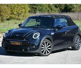 MINI CABRIO COOPER S MINI MINI III CABRIOLET COOPER S 192CH BVA7 EXQUISITE FULL OPTIONS -1ÈRE MAIN